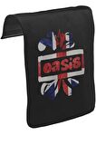 Oasis Logo Unisex Siyah Tak-Çıkar Postacı Çanta Kapağı CK-464