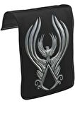 Assassins Creed Wings Unisex Siyah Tak-Çıkar Postacı Çanta Kapağı CK-501