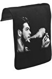 Che Guevara III Unisex Siyah Tak-Çıkar Postacı Çanta Kapağı CK-513