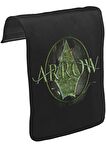 Arrow - Logo Unisex Siyah Tak-Çıkar Postacı Çanta Kapağı CK-528