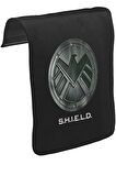 S.H.I.E.L.D Unisex Siyah Tak-Çıkar Postacı Çanta Kapağı CK-586