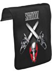 Shady XV Unisex Siyah Tak-Çıkar Postacı Çanta Kapağı CK-628