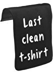 Last Clean Tshirt Unisex Siyah Tak-Çıkar Postacı Çanta Kapağı CK-670