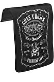 Guns N' Roses - Paradise City Unisex Siyah Tak-Çıkar Postacı Çanta Kapağı CK-69