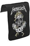 Metallica - xXx Unisex Siyah Tak-Çıkar Postacı Çanta Kapağı CK-70