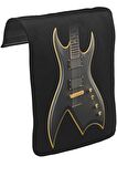 Gitar Unisex Siyah Tak-Çıkar Postacı Çanta Kapağı CK-728