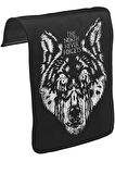 Winter is Coming Wolf Unisex Siyah Tak-Çıkar Postacı Çanta Kapağı CK-764