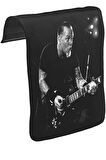 Metallica - James Solo Unisex Siyah Tak-Çıkar Postacı Çanta Kapağı CK-785