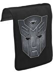 Transformers Logo I Unisex Siyah Tak-Çıkar Postacı Çanta Kapağı CK-786