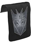 Transformers Logo II Unisex Siyah Tak-Çıkar Postacı Çanta Kapağı CK-787