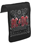 AC DC - Black Ice Unisex Siyah Tak-Çıkar Postacı Çanta Kapağı CK-836