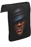 Will Smith Unisex Siyah Tak-Çıkar Postacı Çanta Kapağı CK-856