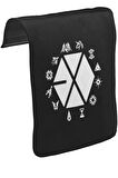 EXO - Exo Land Unisex Siyah Tak-Çıkar Postacı Çanta Kapağı CK-936