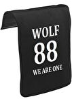 EXO - Wolf We are One Unisex Siyah Tak-Çıkar Postacı Çanta Kapağı CK-946