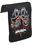 Motosiklet - Motor Ride Unisex Siyah Tak-Çıkar Postacı Çanta Kapağı CK-96