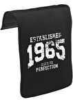 1965 Aged to Perfection Unisex Siyah Tak-Çıkar Postacı Çanta Kapağı CK-971