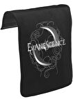 Evanescence - Logo Unisex Siyah Tak-Çıkar Postacı Çanta Kapağı CK-999