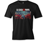 La Casa De Papel - All Siyah Erkek Tshirt
