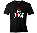 The Joker - Look Siyah Erkek Tshirt