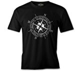 Pusula II Siyah Erkek Tshirt