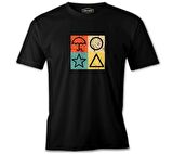 Squid Game -Candy Game Siyah Erkek Tshirt
