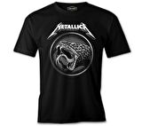 Metallica - Yılan Siyah Erkek Tshirt