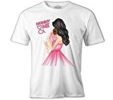 Annem ve Ben Kız Anneler Günü Beyaz Unisex Tshirt