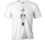 Tattoo - Moon Arrow Beyaz Erkek Tshirt