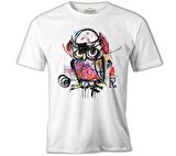 All Owl - Baykuş Beyaz Erkek Tshirt