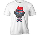 Mr. Dog - Köpek Beyaz Erkek Tshirt