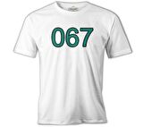 Squid Game - 067 Beyaz Erkek Tshirt