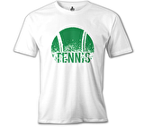 Tenis - Tennis Green Beyaz Erkek Tshirt
