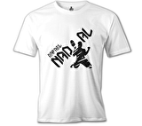 Tenis - Nadal Win Beyaz Erkek Tshirt
