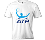 Tenis - ATP Beyaz Erkek Tshirt
