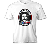 Queen - God Save Beyaz Erkek Tshirt
