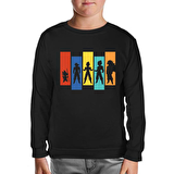 Dragon Ball - Fusion Siyah Çocuk Sweatshirt