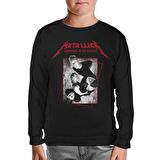 Metallica - Grup Elemanları High Siyah Çocuk Sweatshirt