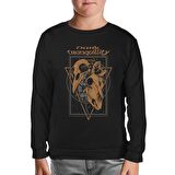 Dark Tranquillity - Skulls Siyah Çocuk Sweatshirt