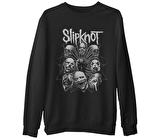 Slipknot - Deca  Siyah Erkek Kalın Sweatshirt