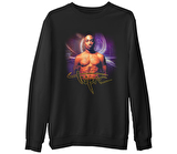 Tupac Shakur  Siyah Erkek Kalın Sweatshirt