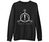 Panic at the Disco! - Triangle Siyah Erkek Kalın Sweatshirt