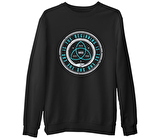 Dark - Timeline Siyah Erkek Kalın Sweatshirt