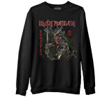 Iron Maiden - Senjutsu Siyah Erkek Kalın Sweatshirt