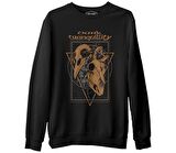 Dark Tranquillity - Skulls Siyah Erkek Kalın Sweatshirt