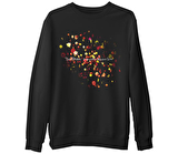 Snow Patrol - A Hundred Million Suns  Siyah Erkek Kalın Sweatshirt