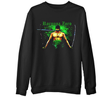 One Piece - Zoro  Siyah Erkek Kalın Sweatshirt