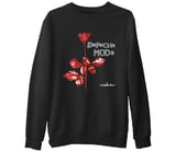 Depeche Mode - Violator  Siyah Erkek Kalın Sweatshirt