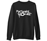 My Chemical Romance  Siyah Erkek Kalın Sweatshirt