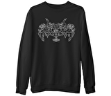 Enslaved  Siyah Erkek Kalın Sweatshirt