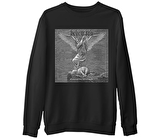 Behemoth - Evangelia Heretika  Siyah Erkek Kalın Sweatshirt